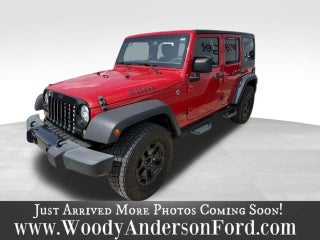 2018 Jeep Wrangler JK Unlimited Willys Wheeler W