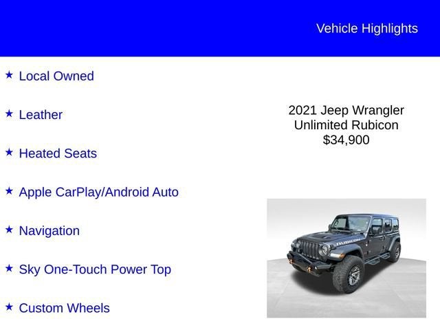 2021 Jeep Wrangler Unlimited Rubicon