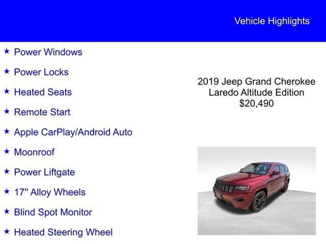 2019 Jeep Grand Cherokee Altitude