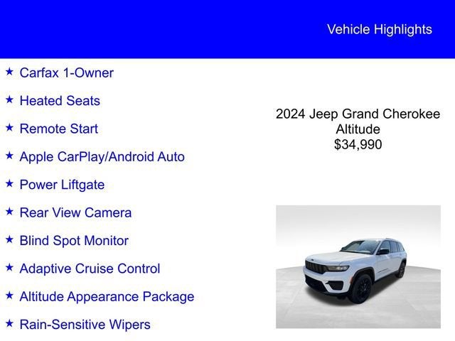 2024 Jeep Grand Cherokee Altitude