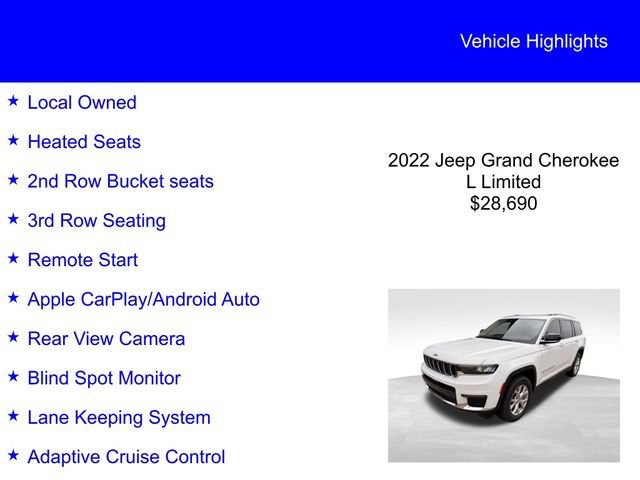 2022 Jeep Grand Cherokee L Limited
