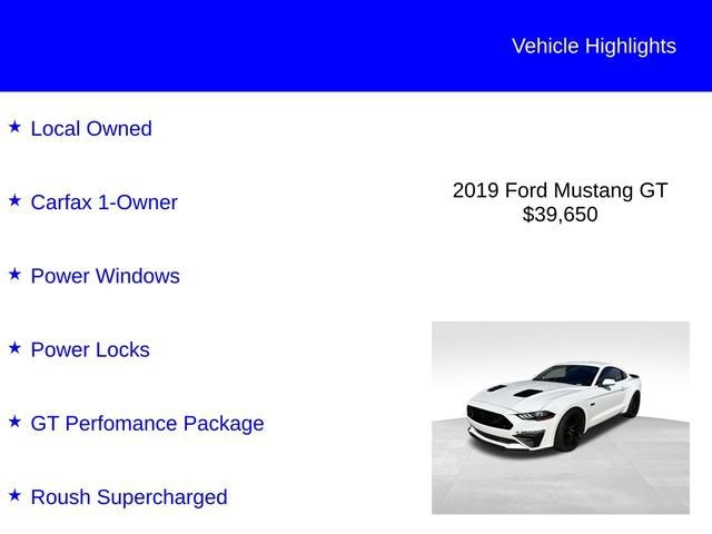 2019 Ford Mustang GT
