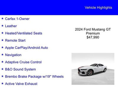2024 Ford Mustang GT Premium