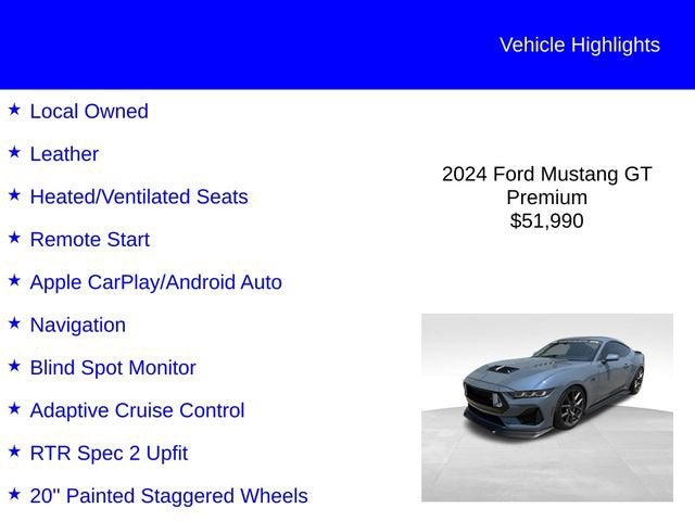 2024 Ford Mustang GT Premium