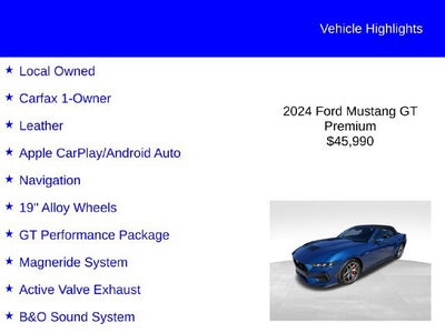 2024 Ford Mustang GT Premium