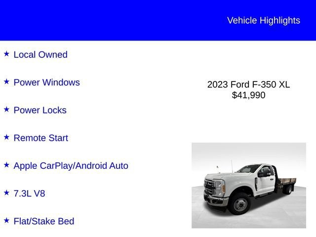 2023 Ford Super Duty F-350 DRW XL
