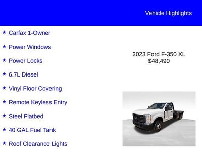 2023 Ford Super Duty F-350 DRW XL