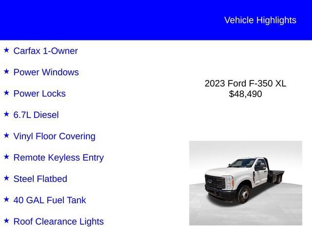 2023 Ford Super Duty F-350 DRW XL