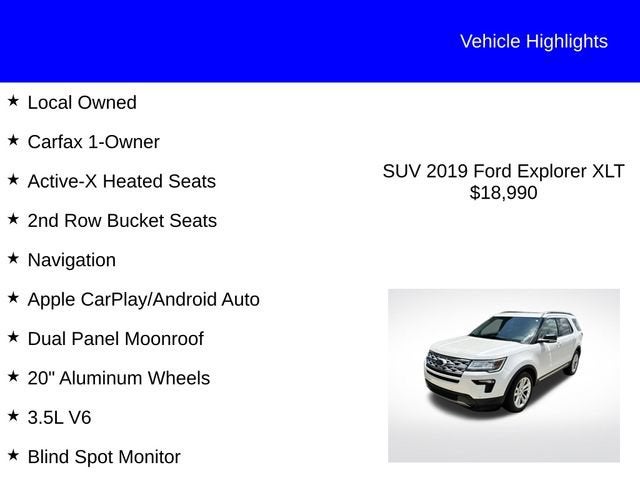 2019 Ford Explorer XLT