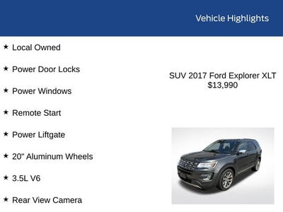 2017 Ford Explorer XLT