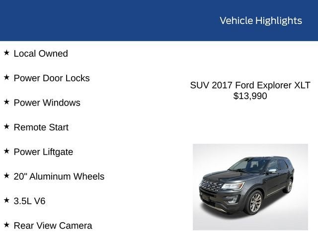 2017 Ford Explorer XLT