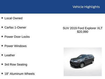 2019 Ford Explorer XLT