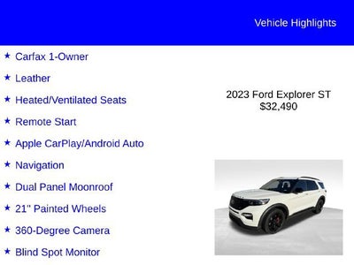 2023 Ford Explorer ST