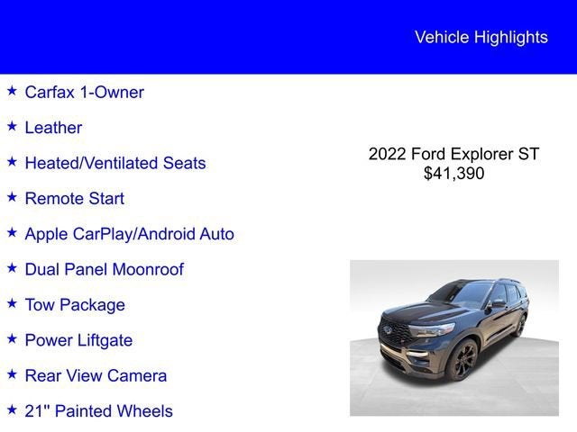 2022 Ford Explorer ST