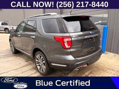 2018 Ford Explorer Platinum