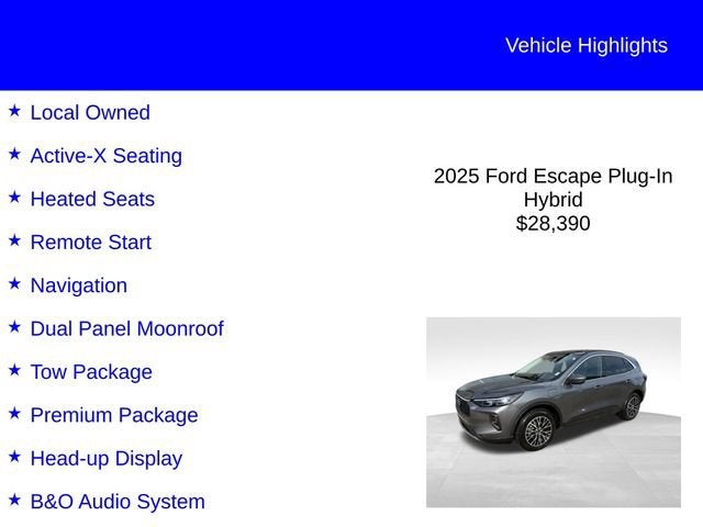 2025 Ford Escape PHEV