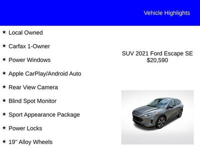 2021 Ford Escape SE