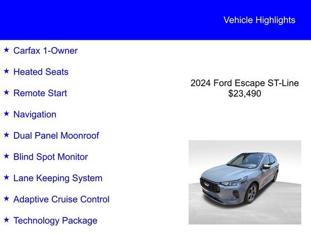 2024 Ford Escape ST-Line