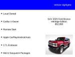 2025 Ford Bronco Heritage Edition