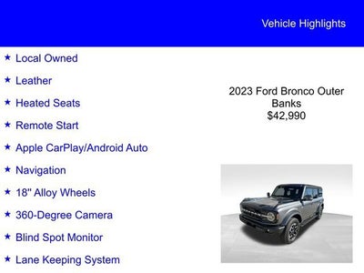 2023 Ford Bronco Outer Banks