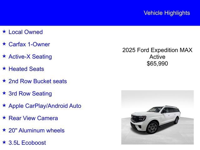 2025 Ford Expedition Max Active