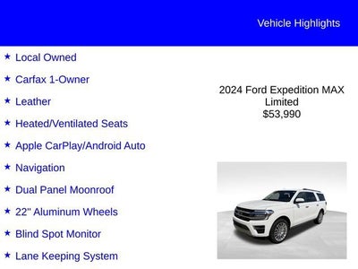 2024 Ford Expedition Max Limited