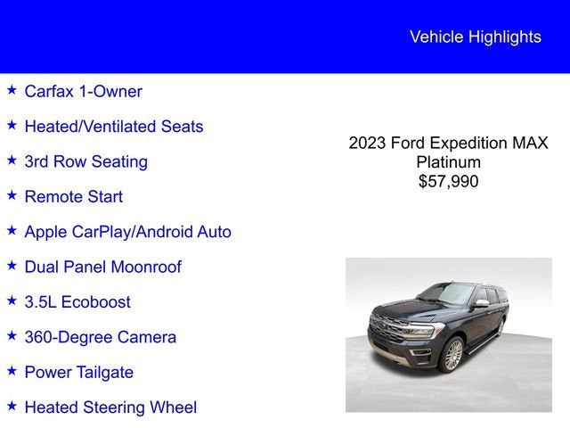 2023 Ford Expedition Max Platinum
