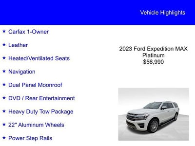 2023 Ford Expedition Max Platinum