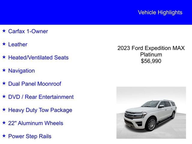 2023 Ford Expedition Max Platinum