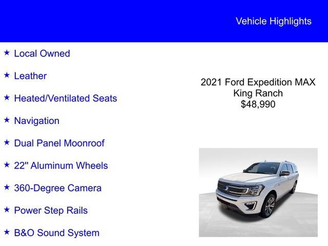 2021 Ford Expedition Max King Ranch
