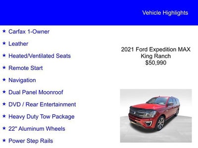 2021 Ford Expedition Max King Ranch