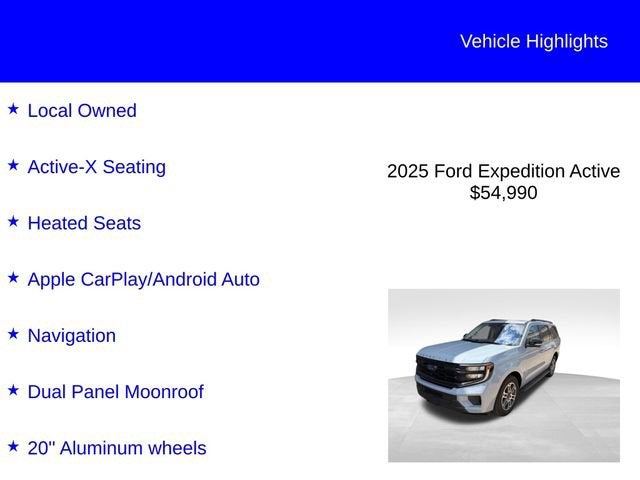 2025 Ford Expedition Active