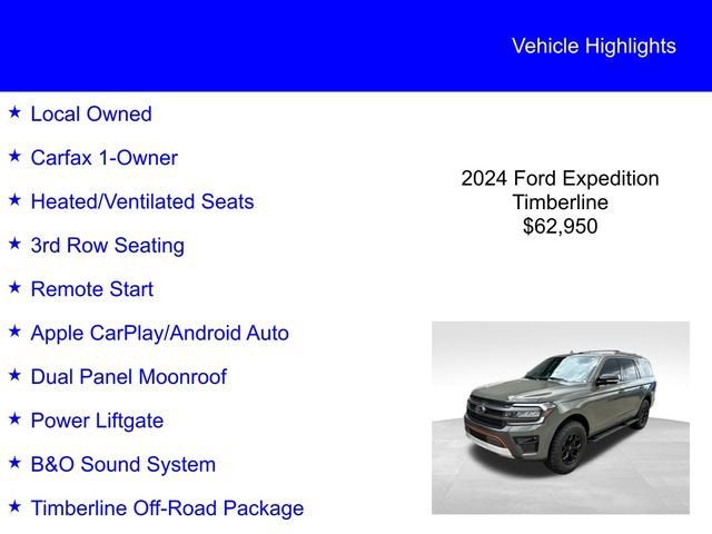 2024 Ford Expedition Timberline