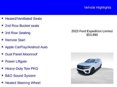 2023 Ford Expedition Limited