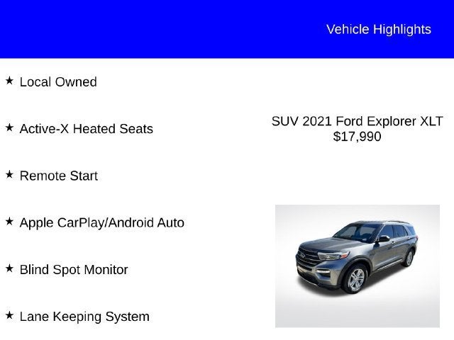 2021 Ford Explorer XLT