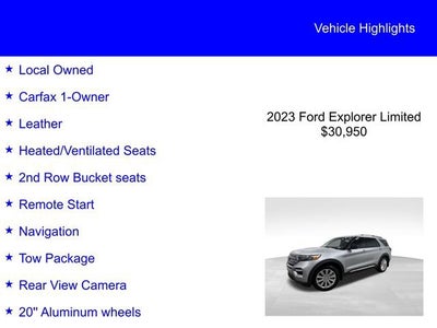 2023 Ford Explorer Limited