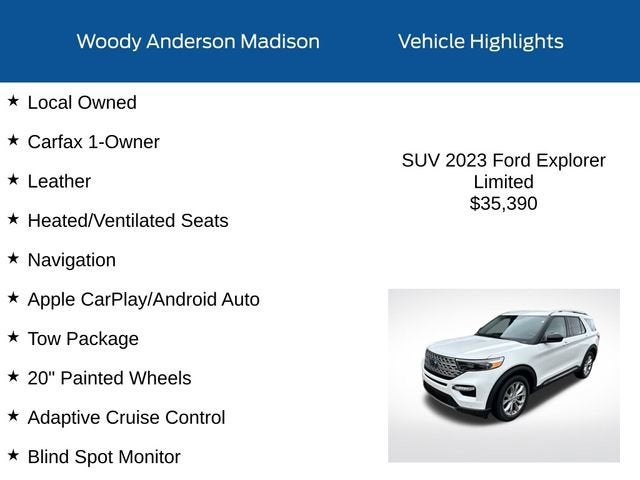 2023 Ford Explorer Limited