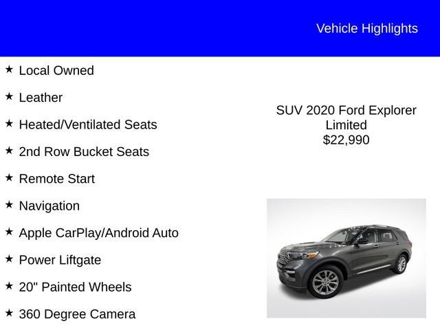 2020 Ford Explorer Limited