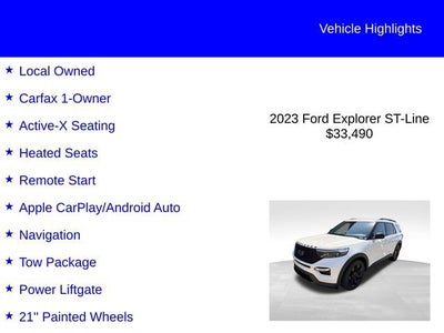 2023 Ford Explorer ST-Line