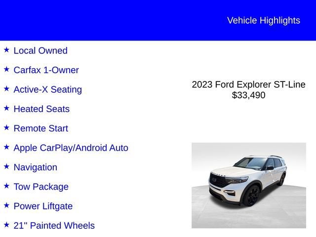 2023 Ford Explorer ST-Line