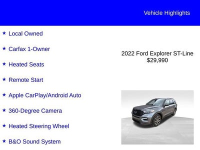 2022 Ford Explorer ST-Line