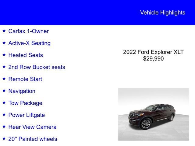 2022 Ford Explorer XLT