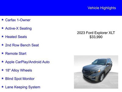 2023 Ford Explorer XLT