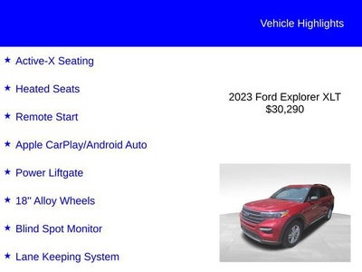 2023 Ford Explorer XLT