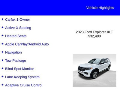 2023 Ford Explorer XLT