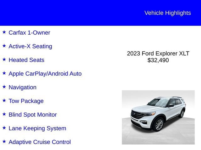 2023 Ford Explorer XLT