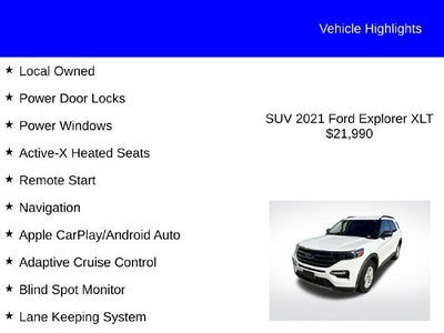 2021 Ford Explorer XLT