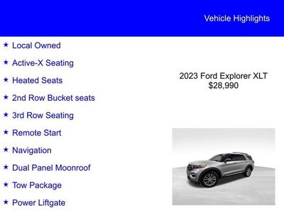 2023 Ford Explorer XLT