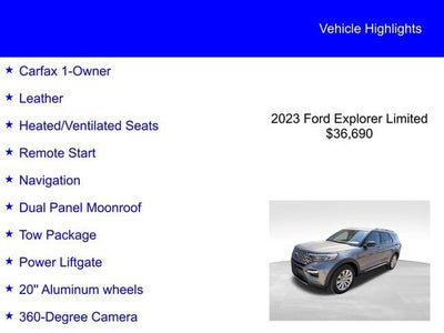 2023 Ford Explorer Limited