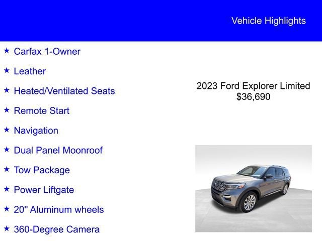 2023 Ford Explorer Limited